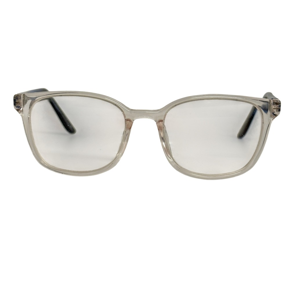 Nike 5027 904 Kids Eyeglasses Clear Blue Square Frames 47-16-130 Just Do It
